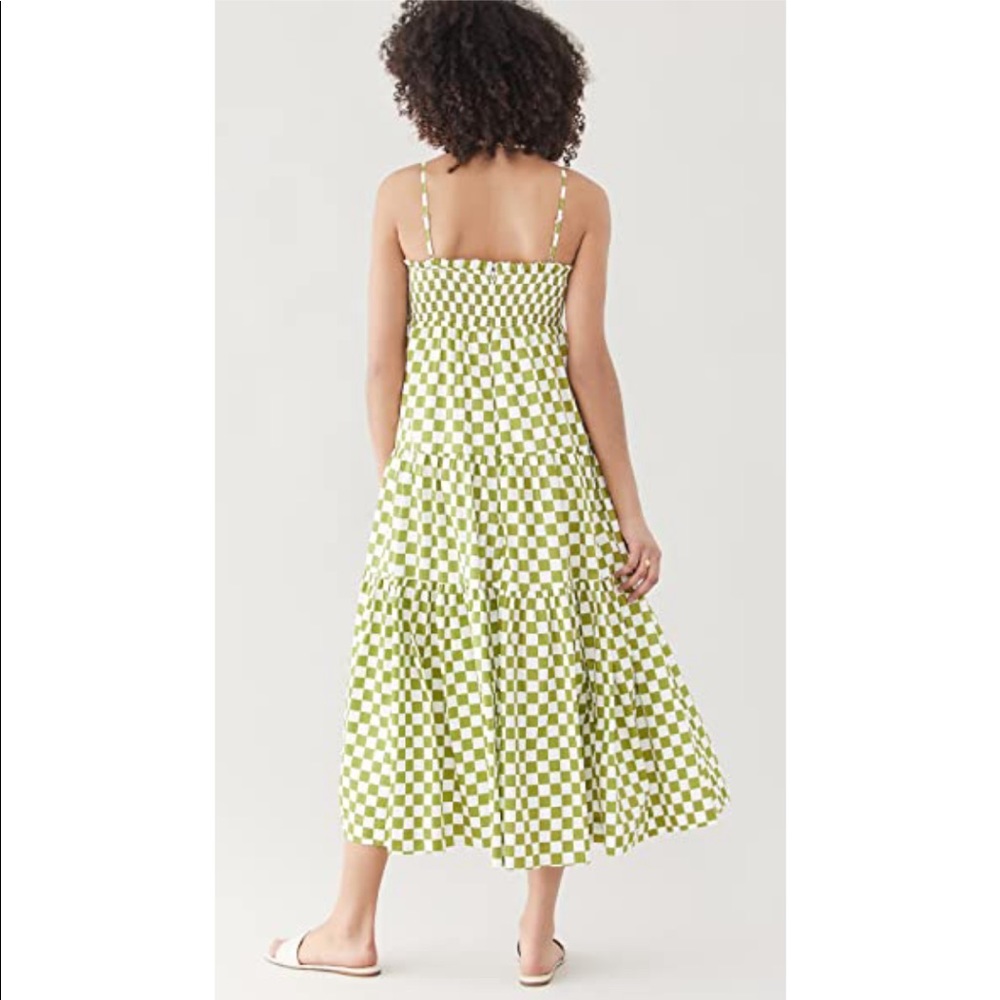 NWT En Saison smocked midi dress - Picture 2 of 9